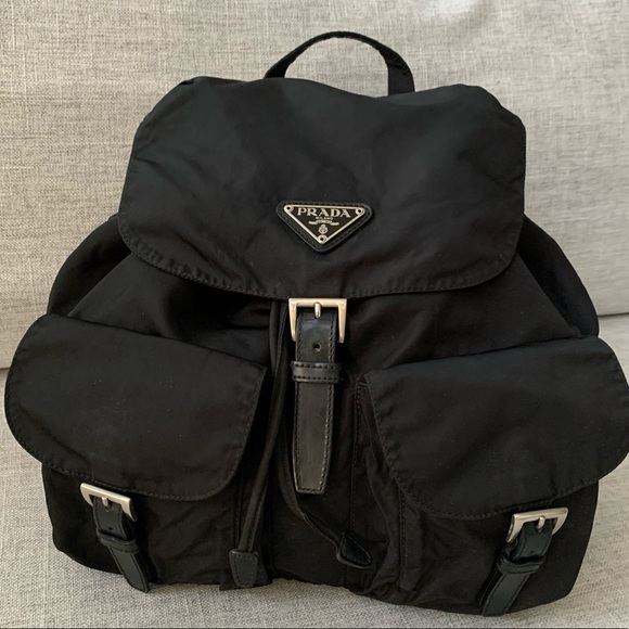 vintage prada nylon backpack